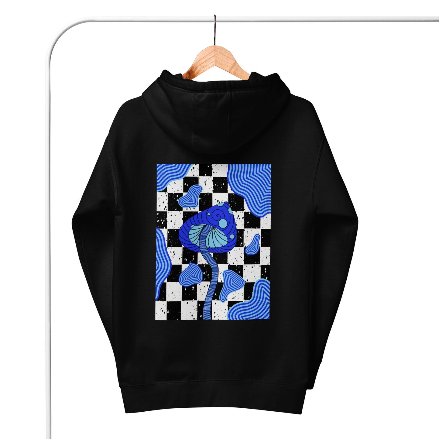 Unisex Blue Shroom Hoodie
