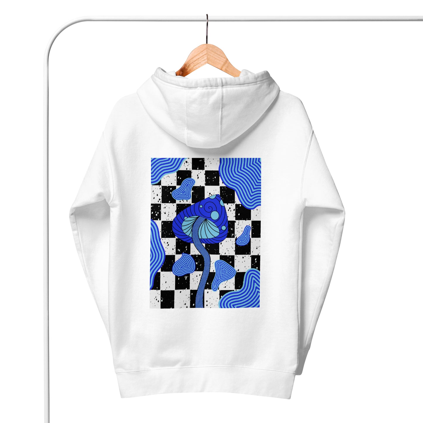 Unisex Blue Shroom Hoodie