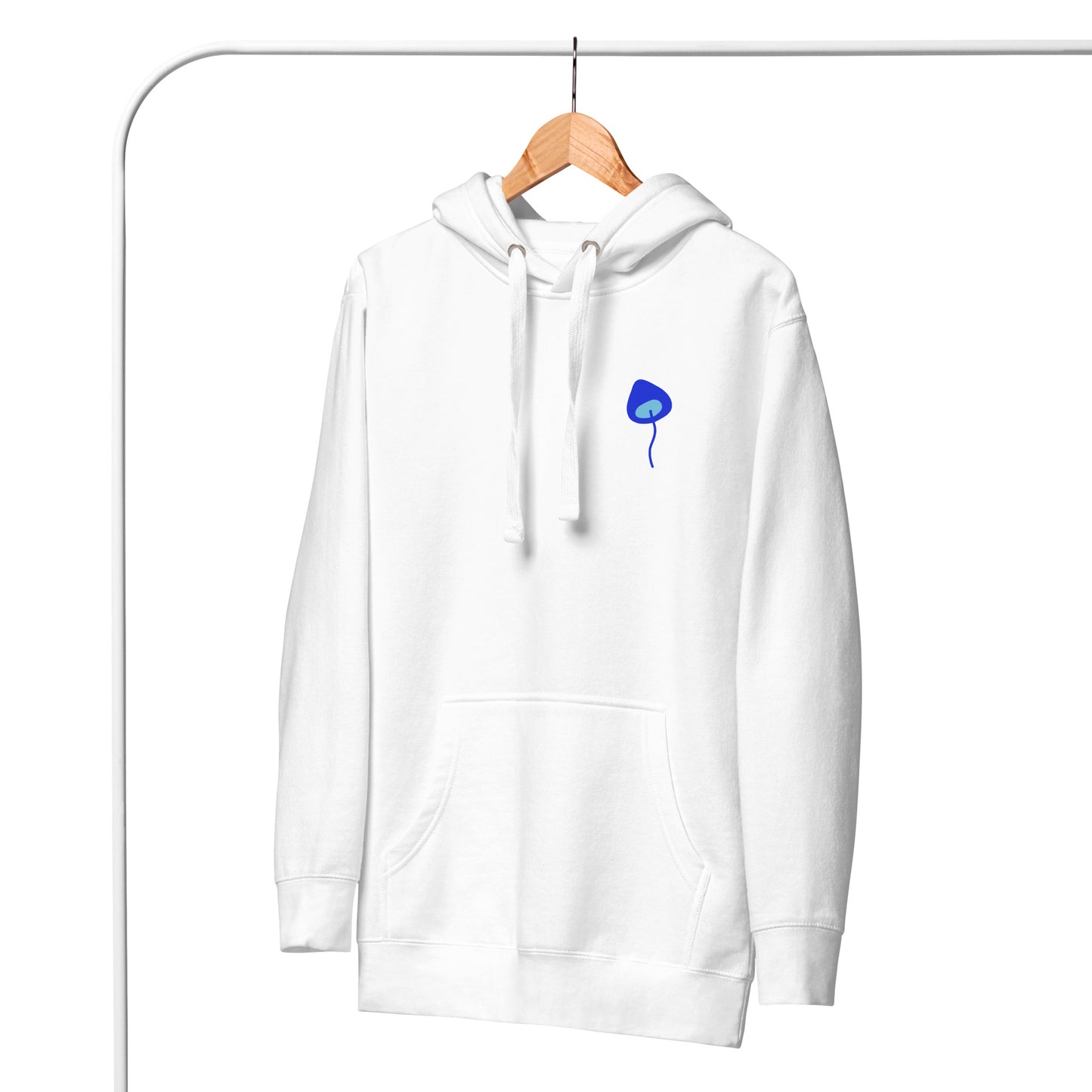 Unisex Blue Shroom Hoodie